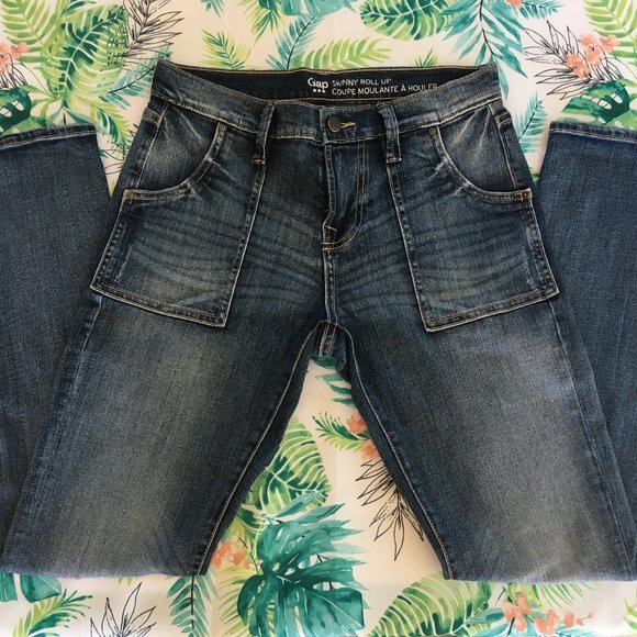 GAP Denim - 🔴Gap Skinny Roll Up Jeans